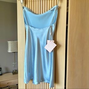Nana jacqueline baby blue crystal dress with tags 💎😍